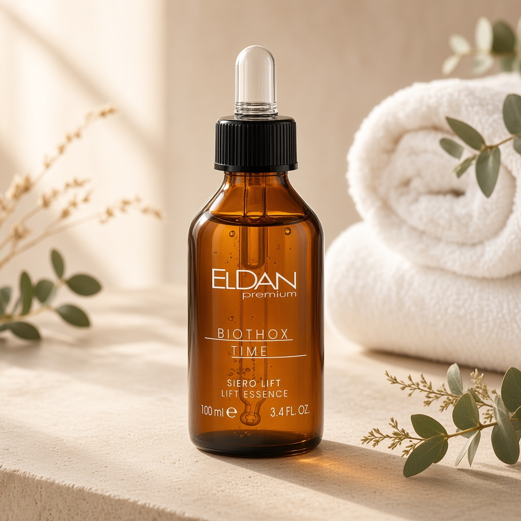 premium biothox time lift essence Лифтинг сыворотка для ухода за любым типом кожи с выраженными мимическими морщинами 100 мл eldan Premium Biothox-Time Lift Essence Лифтинг-сыворотка для ухода за любым типом кожи с выраженными мимическими морщинами 100 мл ELDAN — изображение 1