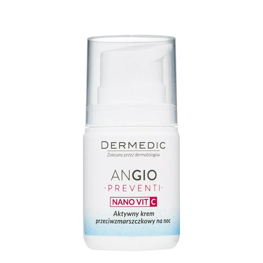 604-dm-165-01 Angio Preventi Активный ночной крем против морщин 55 мл DERMEDIC
