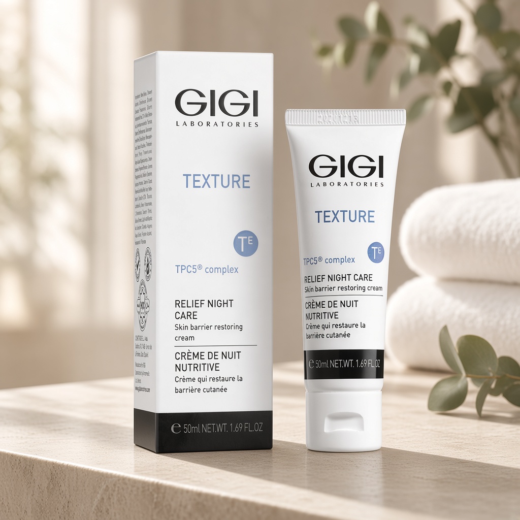 gigi texture relief night cream Крем ночной восстанавливающий 50 мл GIGI Texture Relief Night Cream Крем ночной восстанавливающий 50 мл — изображение 1
