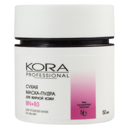 Сухая маска-пудра для жирной кожи 50 мл KORA 47950
