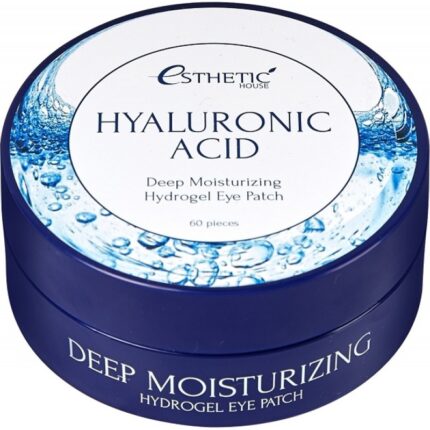 Esthetic House Hyaluronic acid Hydrogel Eye Patch Гидрогелевые патчи для глаз Гиалурон 60 шт
