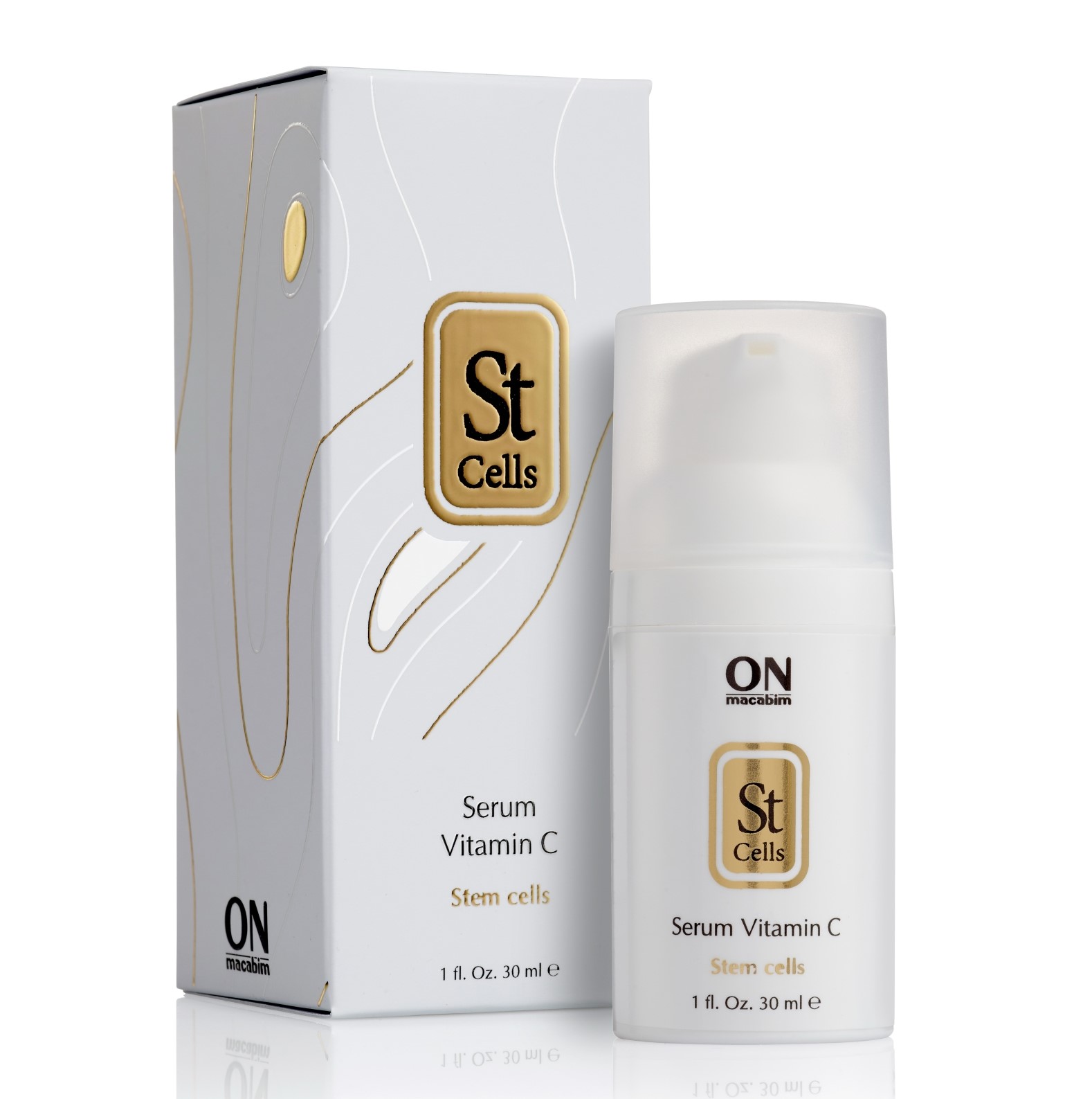 0ckiknocdmmge773j2412lzqoidyip2p.jpg Onmacabim St Cells Serum Vitamin C Сыворотка стволовые клетки и витамин С 30 мл