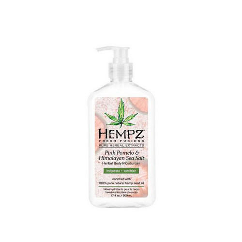 110-2003-03.jpg Молочко для тела увлажняющее Pink Pomelo & Himalayan Sea Salt Herbal Body Moisturizer, 500 мл HEMPZ
