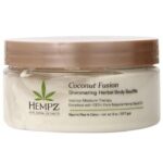 Суфле для тела с мерцающим эффектом Herbal Body Souffle Coconut Fusion, 227 гр HEMPZ