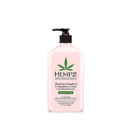 110-2154-03.jpg Молочко для тела увлажняющее Blushing Grapefruit & Raspberry Moisturizer, 500 мл HEMPZ
