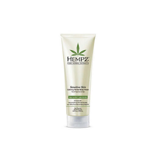 110-2168-03.jpg Гель для душа для чувствительной кожи Sensitive Skin Calming Herbal Body Wash, 250 мл HEMPZ