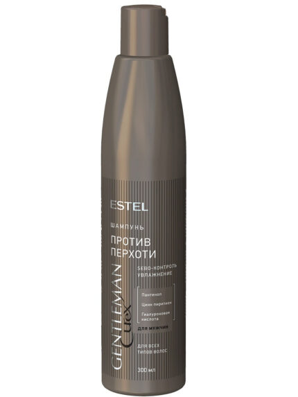 Шампунь против перхоти для всех типов волос Gentleman, 300 мл ESTEL