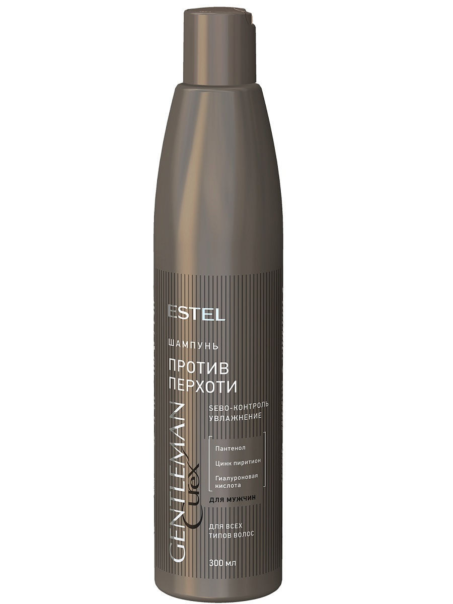 11141577-1.jpg Шампунь против перхоти для всех типов волос Gentleman, 300 мл ESTEL