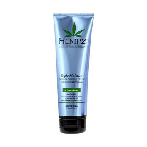 120-2412-03.jpg Шампунь растительный Triple Moisture Replenishing Shampoo, 265 мл HEMPZ