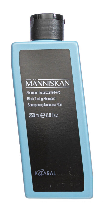 KP_1502, Шампунь тонирующий черный Black Toning Shampoo 250мл, KAARAL