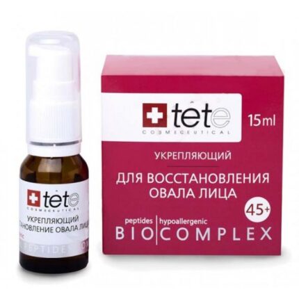 Биокомплекс укрепляющий для восстановления овала лица 15 мл TETE