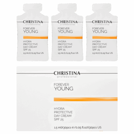 Christina Forever Young Hydra Protective Day Cream SPF 25 Дневной гидрозащитный крем 1.5 мл х 30 шт