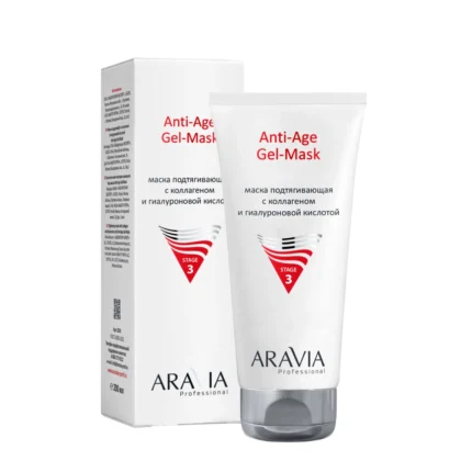 Маска подтягивающая с коллагеном и гиалуроновой кислотой Anti-Age Gel-Mask, 200 мл ARAVIA
