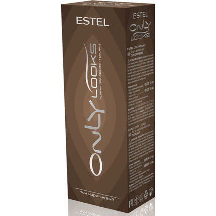Only Looks Краска для бровей и ресниц тон коричневый 602 ESTEL
