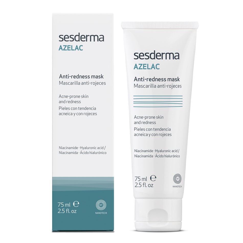 40007041_AZELAC_Mascarilla_antirojeces.jpg SESDERMA AZELAC Anti-redness Mask Маска для лица против покраснений 75 мл