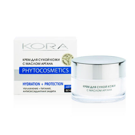 Крем для сухой кожи с маслом аргана 50 мл KORA 42948