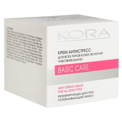 Крем Антистресс для всех типов кожи включая чувствительную 50 мл KORA 44119
