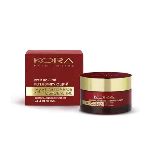 45796.jpg Крем ночной регенерирующий GF5 клеточное обновление 50 мл KORA 45796