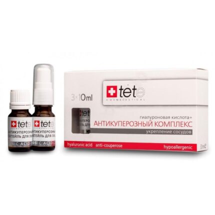 Гиалуроновая кислота + Антикуперозный комплекс 3*10 мл TETE