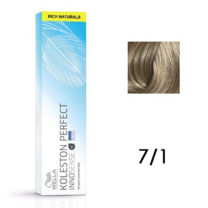 Стойкая крем-краска Koleston Perfect Innosense, тон 7/1, 60мл