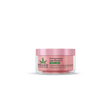 Скраб для тела сахарный с экстрактом граната Pomegranate Sugar Body Scrub, 176 гр HEMPZ