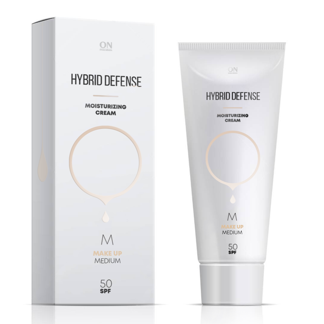 68ake21u4rvhiuk2q86e7rsyzqj7nc7w.png Onmacabim Hybrid Defense Moisturizing Cream Make Up Medium SPF-50 Солнцезащитный гибрид-крем c тоном 80 мл