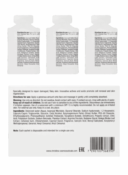 Christina Bio Phyto Normalizing Night Cream Нормализующий ночной крем 1.5 мл x 30 шт