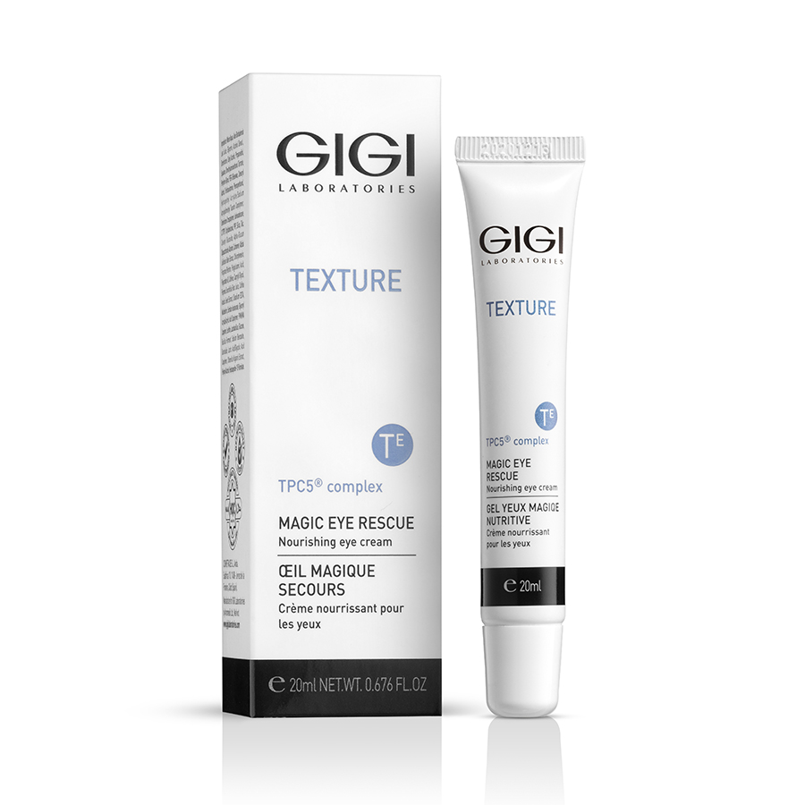 92jip7dnvdtra5n54jhpdwabkmxrj28k1.jpg Gigi Texture Magic Eye Rescue, Крем для век питательный 20 мл