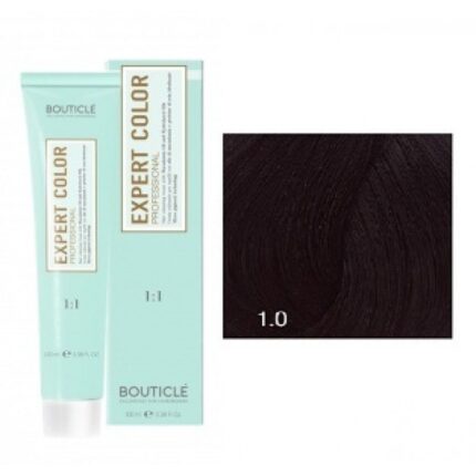 Expert Color Крем-краска для волос 1.0 Черный 100 мл  BOUTICLE