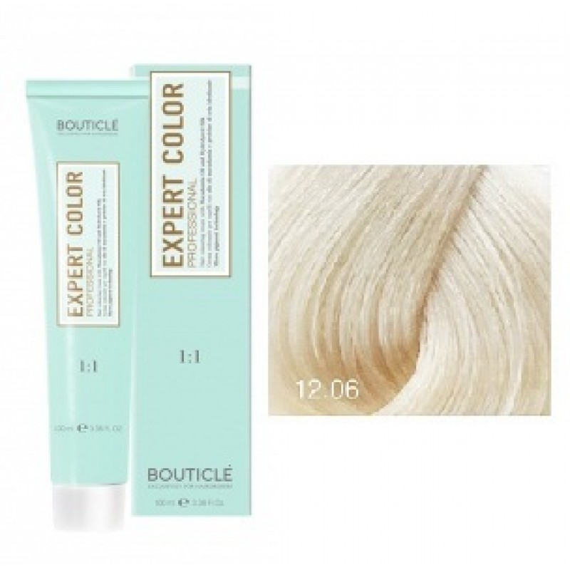 BUT12-06-800x800-1.jpg Expert Color Крем-краска для волос 12.06 Перламутровый экстра блондин 100 мл BOUTICLE