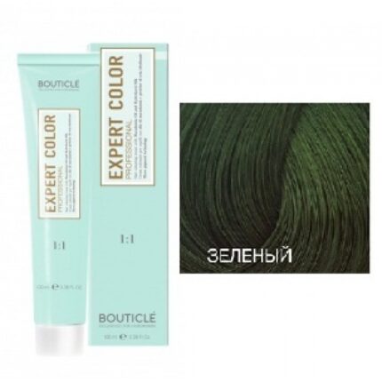 Expert Color Зеленый, 100 мл, КРЕМ-КРАСКА EXPERT COLOR, BOUTICLE