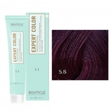 Expert Color Крем-краска для волос 5.6 Светлый шатен фиолетовый 100 мл BOUTICLE