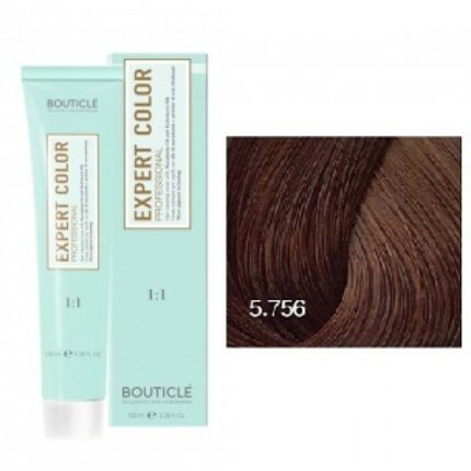 Expert Color Крем-краска для волос 5.756 Светлый шатен махагоново фиолетовый 100 мл BOUTICLE