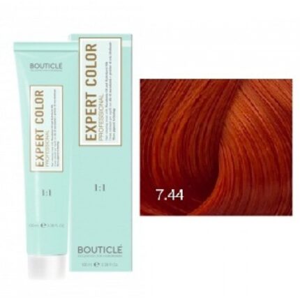 Expert Color Крем-краска для волос 7.44 Русый интенсивный медный 100 мл BOUTICLE