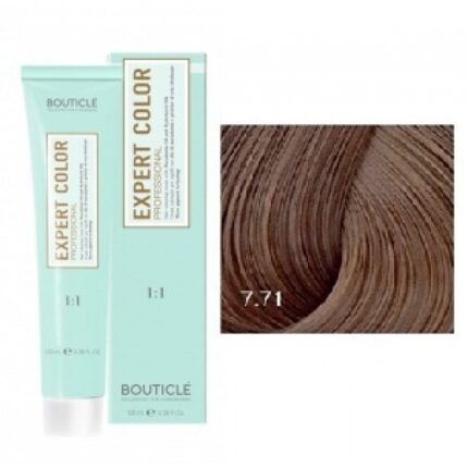 Expert Color Крем-краска для волос 7.71 Русый коричнево пепельный 100 мл BOUTICLE