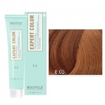 Expert Color Крем-краска для волос 8.03 Светло русый натурально золотистый 100 мл BOUTICLE