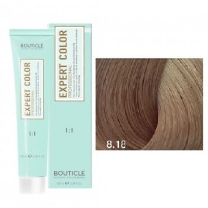 Expert Color Крем-краска для волос 8.18 Светло русый пепельно жемчужный 100 мл BOUTICLE