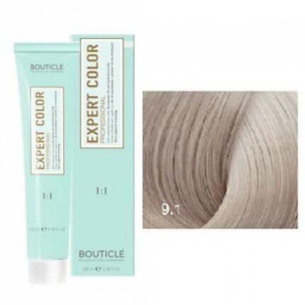 Expert Color Крем-краска для волос 9.1 Блондин пепельный 100 мл BOUTICLE