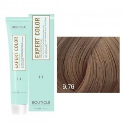 Expert Color Крем-краска для волос 9.76 Блондин коричнево фиолетовый 100 мл BOUTICLE