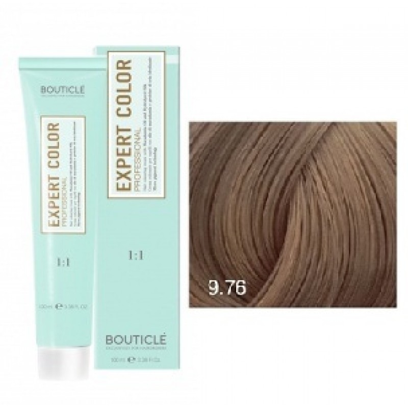BUT9-76-800x800-1.jpg Expert Color Крем-краска для волос 9.76 Блондин коричнево фиолетовый 100 мл BOUTICLE