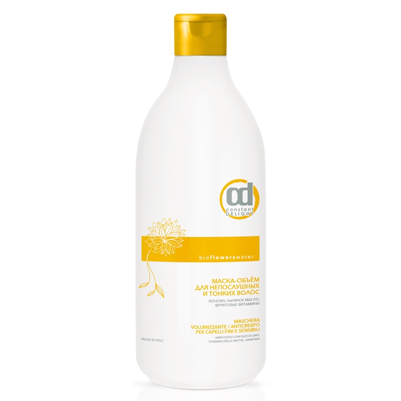 CDBIO12-800x800-1.jpg МАСКА–ОБЪЕМ ДЛЯ НЕПОСЛУШНЫХ И ТОНКИХ ВОЛОС 1000 мл CONSTANT DELIGHT