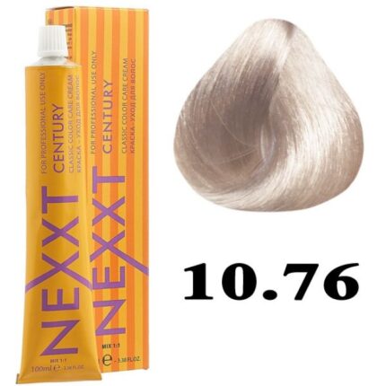CENTURY, Крем-краска уход для волос 10.76, 100 мл