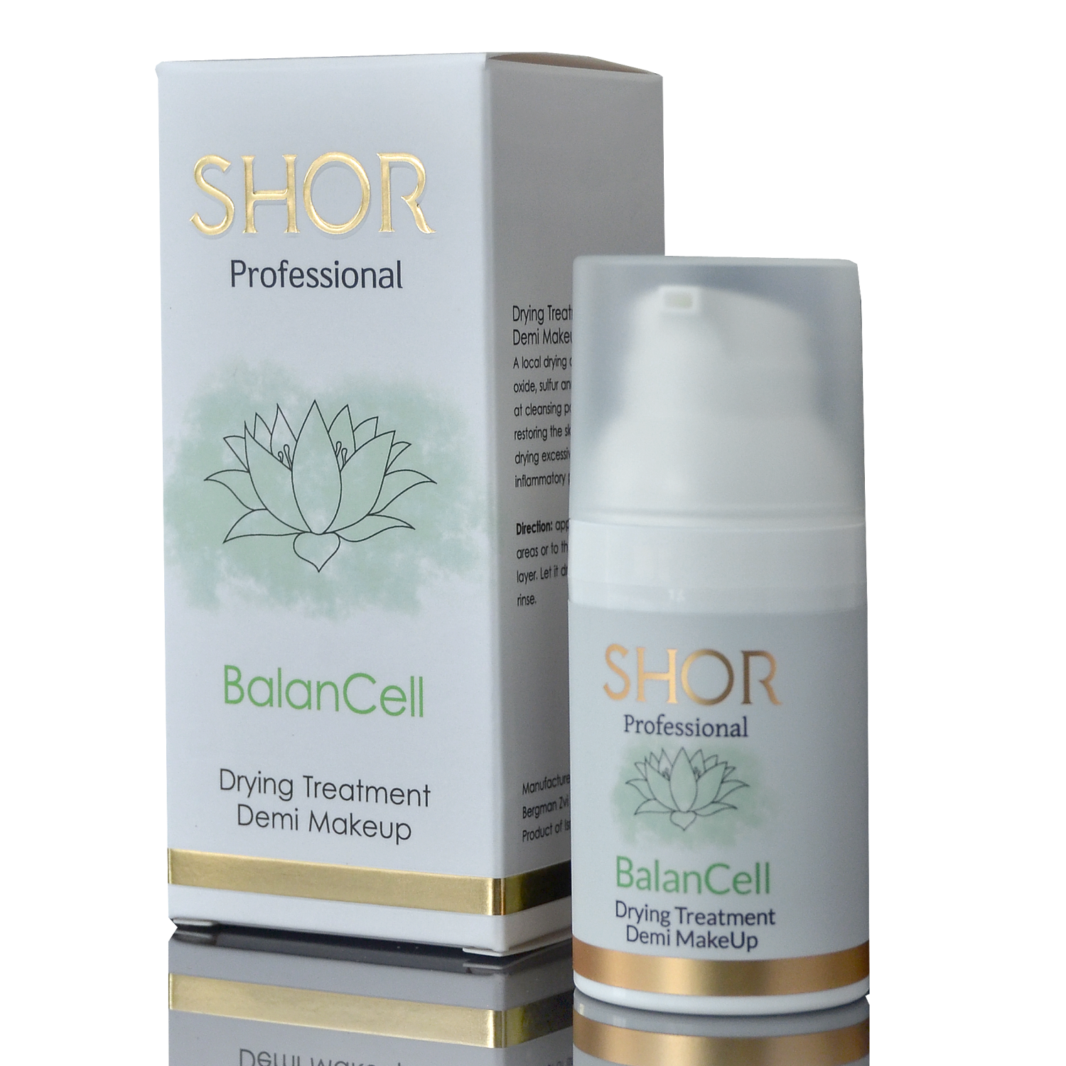 Drying_Treatment_Demi_Makeup_30_ml Drying Treatment Demi MakeUp Подсушивающая суспензия с тонирующим эффектом 30 мл SHOR