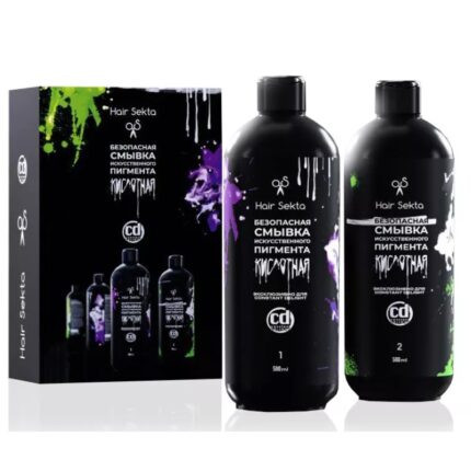 Безопасная смывка искусственного пигмента кислотная 2*500 мл CONSTANT DELIGHT