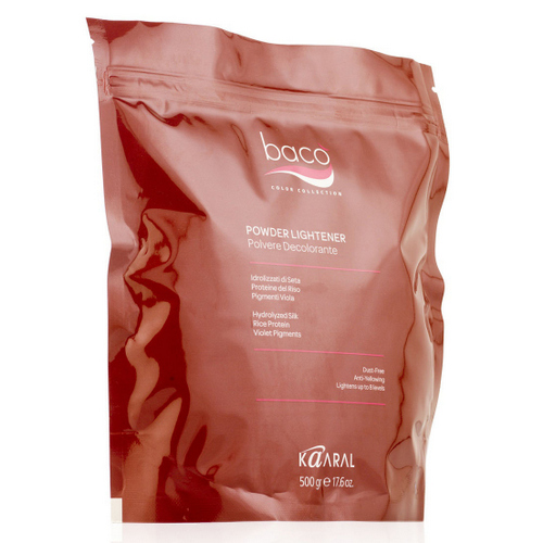 K014B_BACO.jpg KP_014B/BACO, Пудра д волос осветляющая BACO Powder Lightener Blue 500гр (жесткий пакет), KAARAL