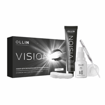 Vision Набор для окрашивания бровей и ресниц Графит OLLIN 772529