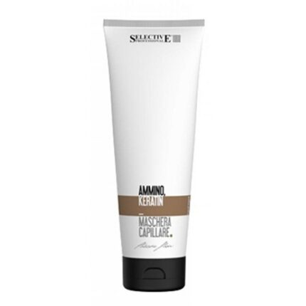 Ammino Keratin Маска восстанавливающая с гиперпротеиновыми добавками для сильно повреждённых волос, 300 мл.