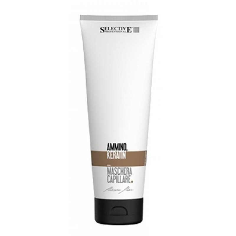 SEL70717-800x800-1.jpg Ammino Keratin Маска восстанавливающая с гиперпротеиновыми добавками для сильно повреждённых волос, 300 мл.
