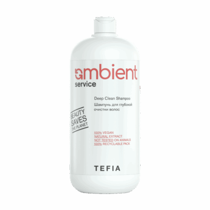 Ambient Service Deep Clean Shampoo Шампунь для глубокой очистки волос 1000 мл TEFIA