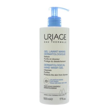 URIAGE Dermatological Hand Wash Gel Дерматологический гель для очищения рук 500 мл